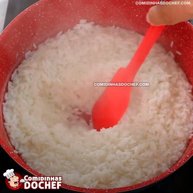 Arroz Doce com Creme de Leite