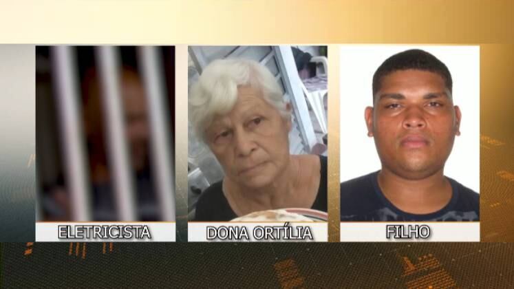 Nos depoimentos, Rodrigo, filho de Ortília, disse que saiu de casa às 16 horas e voltou apenas às 4 horas da manhã. Mas, o eletricista, que mora em frente à residência da idosa, declarou que a viu fechando o bar às 19 horas e voltando para casa com Rodrigo 