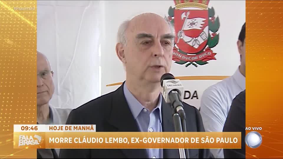 Morre Claudio Lembo, ex-governador de São Paulo, aos 90 anos