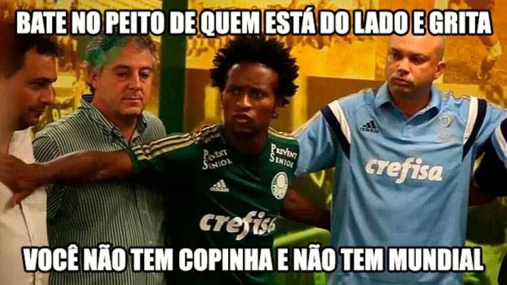 Palmeiras é alvo de memes após eliminação na Copinha