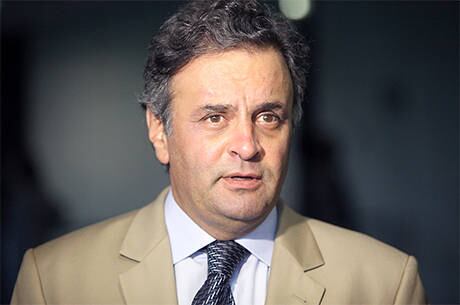 Senador Aécio fez duras críticas ao governo durante o evento