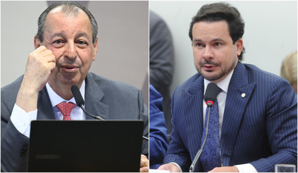 Omar Aziz e Alberto Neto