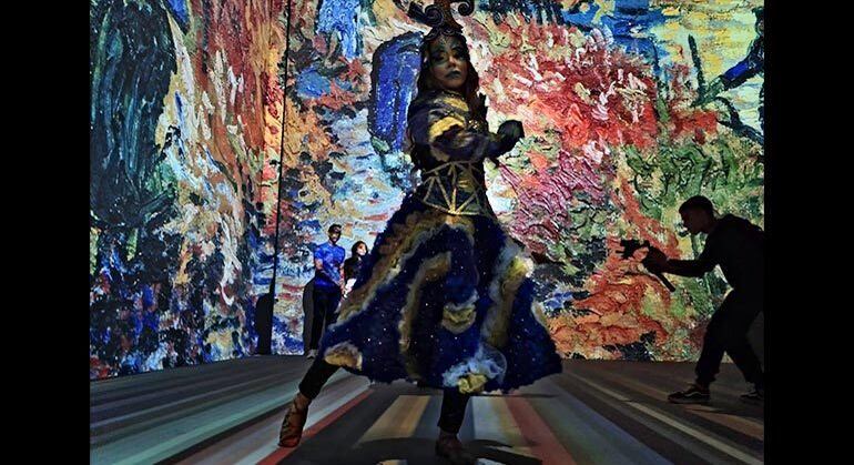 "Beyond Van Gogh" chegou na capital nesta quinta-feira (4)