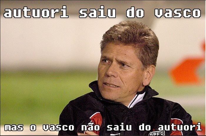 O novo técnico do São Paulo também foi alvo de críticas bem humoradas após a derrota