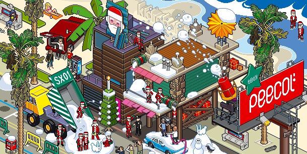 Mesmo com o avanço da tecnologia, os três criadores continuam criando os seus mundos como faziam na década de 1990: desenhando pixel por pixel, conhecido pelo estilo 8-bit, em referência aos processadores antigos