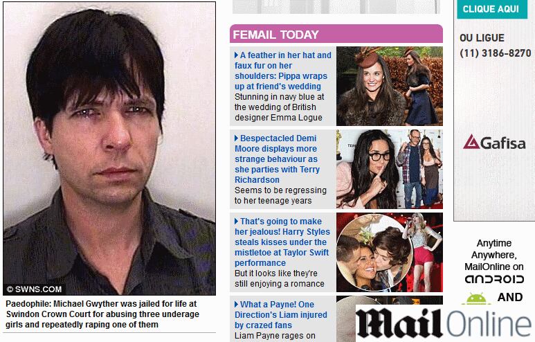 O inglês Michael Gwyther, de 44 anos, é condenado à prisão perpétua