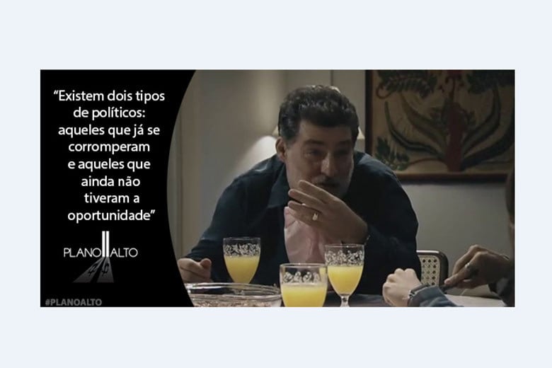 Traçado faz piada com coisa séria

+ Assista alguns dos melhores momentos de Plano Alto!

