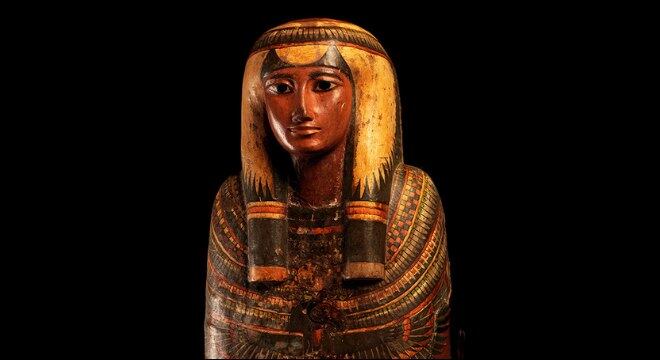 Acervo do Museu Nacional tinha múmias que foram doadas ao imperador dom Pedro II