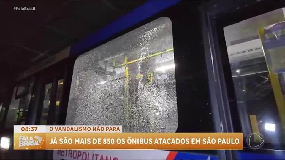 São Paulo registra mais de 850 ônibus atacados em um mês; polícia investiga disputa entre empresas