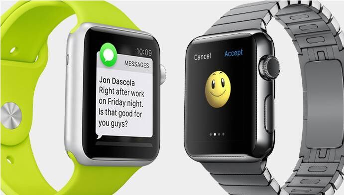 O Apple Watch também será útil para se comunicar com os principais contatos do usuário. A pessoa pode mandar mensagens em texto e em voz para os amigos e, se eles estiverem utilizando também o relógio inteligente da Apple, a conversa pode ser feita pelo próprio dispositivo de pulso