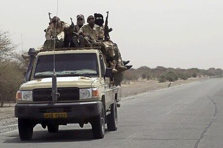 Combatentes do Boko Haram na Nigéria