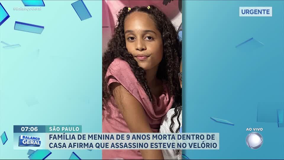 Família de menina morta na Grande São Paulo diz que assassino estava no velório