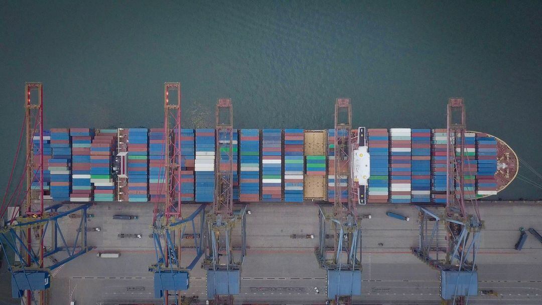 Porto de Santos, em SP