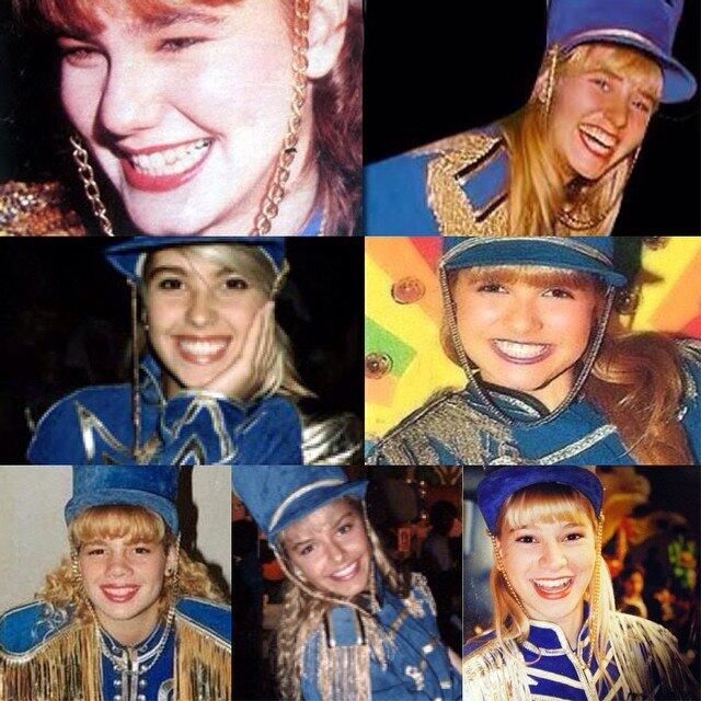 O Instagram reuniu todas as paquitas que utilizaram uniforme azul e perguntou qual era a melhor. E aí, o que você acha?