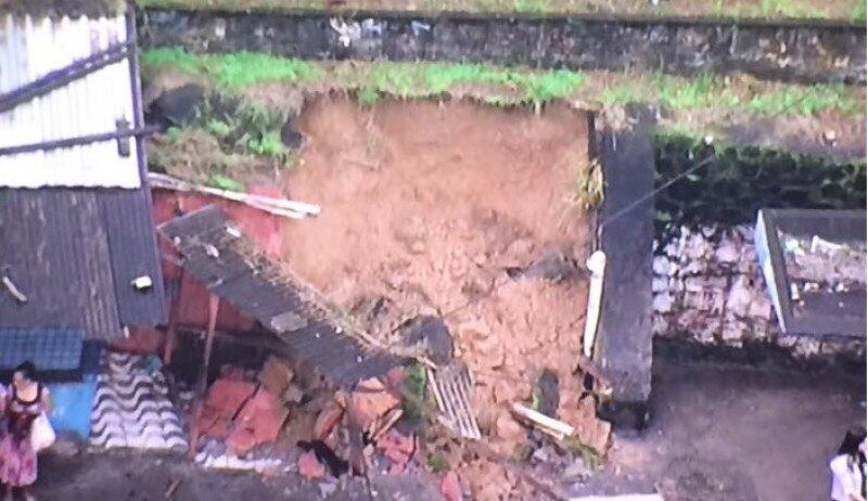 Vítimas tiveram leves escoriações pelo corpo e foram atendidas por uma equipe do Samu