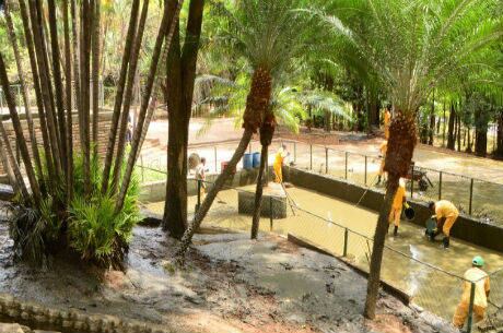 Parque onde corpo da vítima foi encontrado