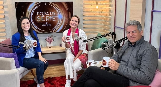 Ana Cury recebe Juan Alba e Juliana Knust no Fora de Série desta terça (28)