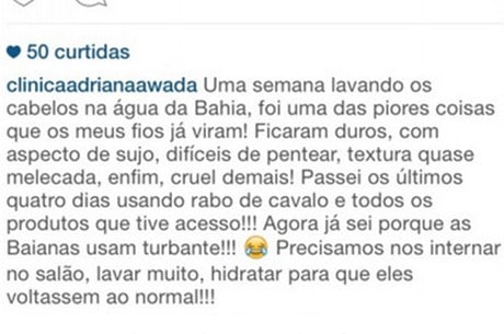 Comentário gerou polêmica nas redes sociais