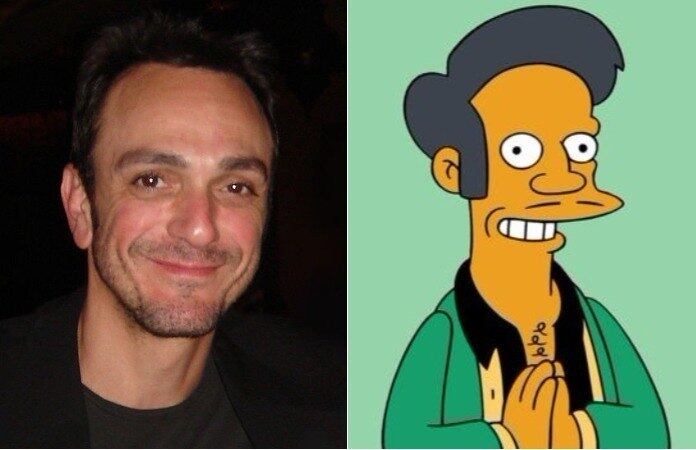 Hank Azaria e Apu Simpsons