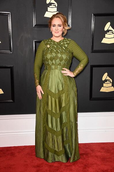 Adele, que concorreu em cinco categorias do Grammy