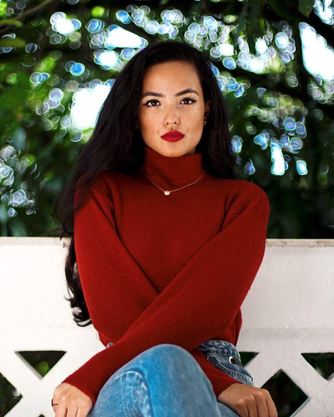 Como modelo, ela já é representada por uma grande agência do Rio de Janeiro