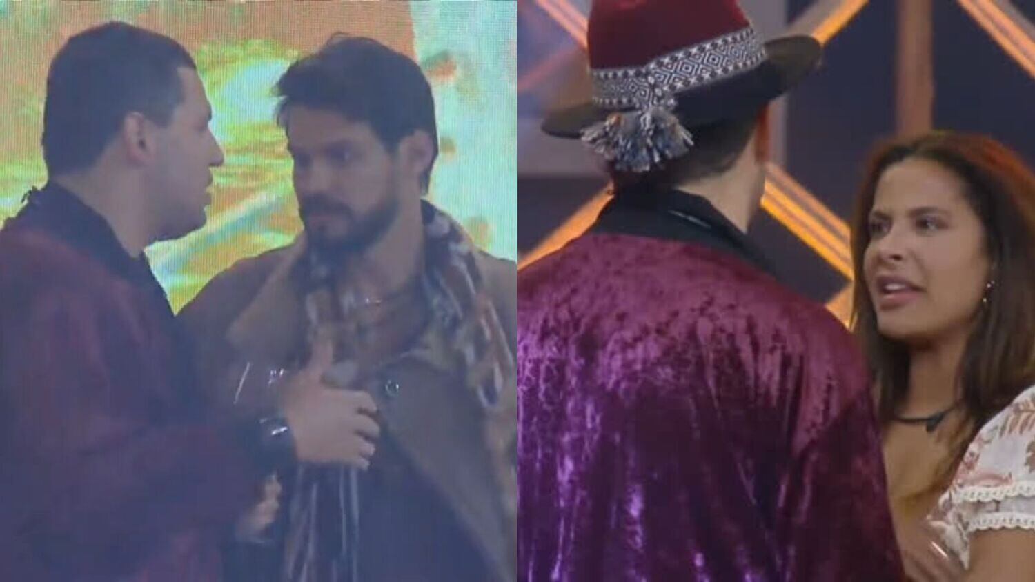 A protagonista da noite ainda rendeu mais! Ao passar ao lado de Suita, chamou o empresário de falso, em alto e bom som. Ele não gostou e foi conversar com Servo: "Eu só respeitei ela", disse se defendendo das acusações. Ele foi embora da festa e desabafou com amigos no quarto, Nati disse para Suita que Gy é apaixonada por ele. Em outro momento da festa, Gyselle foi tirar satisfações com o cantor, pois não estava gostando da aproximação dele com Nati. Sem perder o fôlego, a atriz ainda chegou em Medrado para ressaltar a amizade entre elas, a dupla dançou e a cantora disse que não vota em Gyselle tão cedo