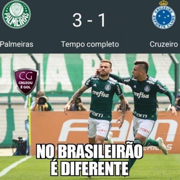 palmeiras x cruzeiro