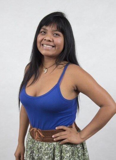 Samantha é guia turística