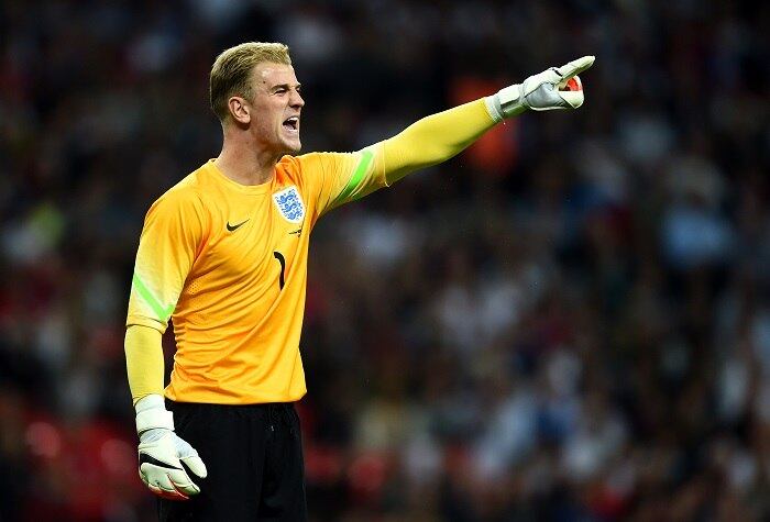 Joe Hart, inglês camisa 1 do Manchester City, é o dono da quarta colocação