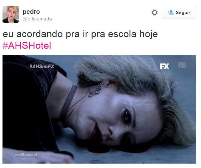 Resumo da nossa reação nesta manhã de quinta-feira, completamente derrotados por um primeiro episódio sensacional. O que será que Ryan Murphy, o criador da série, reserva para os próximos episódios? Só nos resta esperar e continuar acompanhando American Horror Story: Hotel