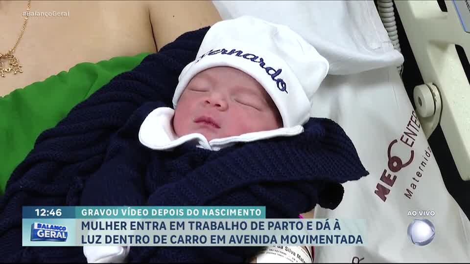 Mulher entra em trabalho de parto e dá à luz dentro de carro em Belo Horizonte (MG)