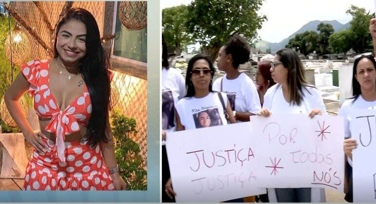 Familiares pediram justiça no enterro da técnica de enfermagem