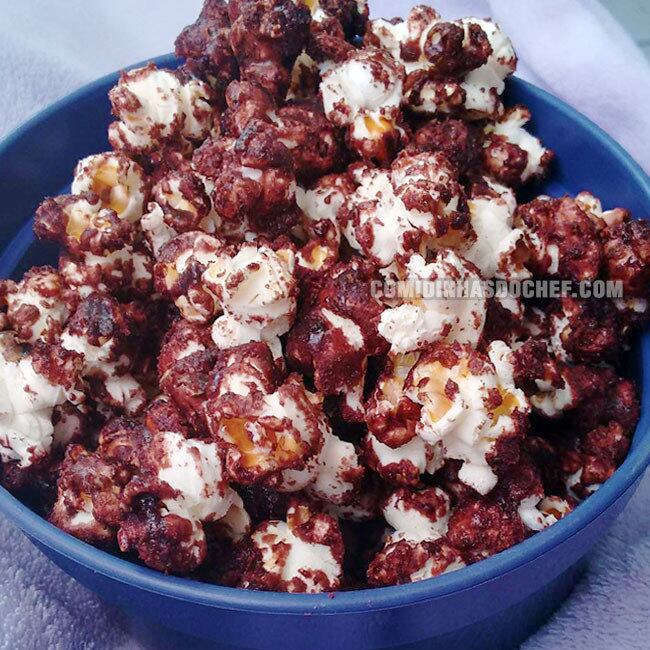 Pipoca Doce de Chocolate