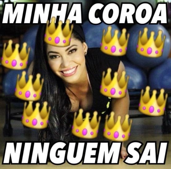 Alguns internautas usaram fotos de Sheislane para satirizar a situação. Veja na reportagem!