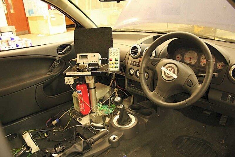 Este é um modelo que foi usado nos testes de colisão que eram realizados pela montadora