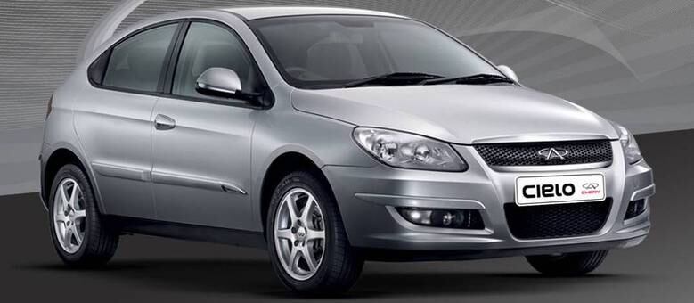 Segundo modelo da Chery no Brasil, o Cielo teve o nome inspirado no nadador medalhista olímpico Cesar Cielo