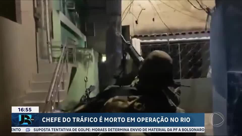 Líder de facção criminosa é morto durante operação policial no Complexo da Maré, no Rio de Janeiro