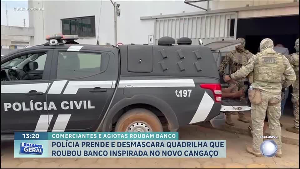 Polícia desmantela quadrilha após roubo a banco em Mato Grosso