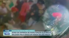 Dono de empresa de manutenção elétrica é baleado e morto por amigo em adega na Grande SP