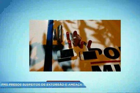 Os militares estavam armados com duas pistolas