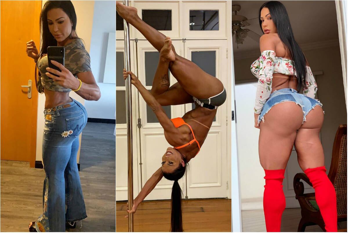 Gracyanne Barbosa elevou ao máximo o conceito de bumbum na nuca e podemos provar! Conquistar glúteos grandes e definidos faz parte do projeto de verão de muita gente, mas a musa fitness chegou lá há muito tempo. Confira sete fotos da influenciadora e se inspire para pegar duro na academia!
