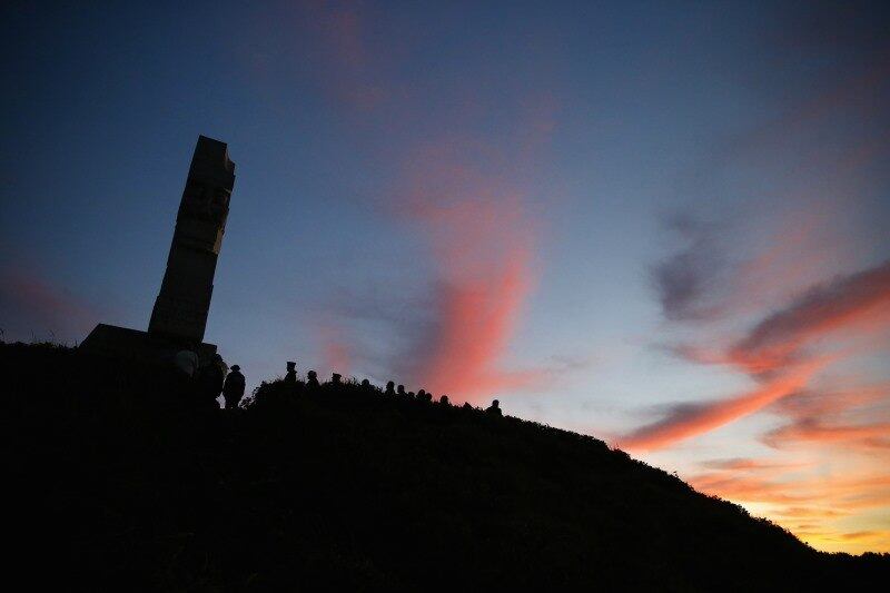 Cerimônias marcando o 75º
aniversário da invasão nazista na Polônia são realizadas no memorial World War
Two Westerplatte, em Danges,
na Polônia