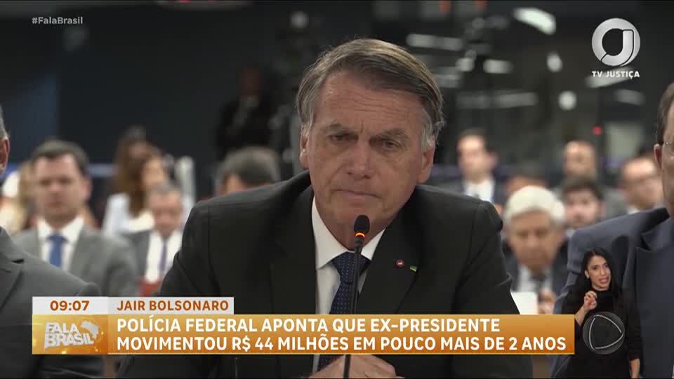 Bolsonaro movimentou R$ 44 milhões em dois anos, aponta relatório da Polícia Federal