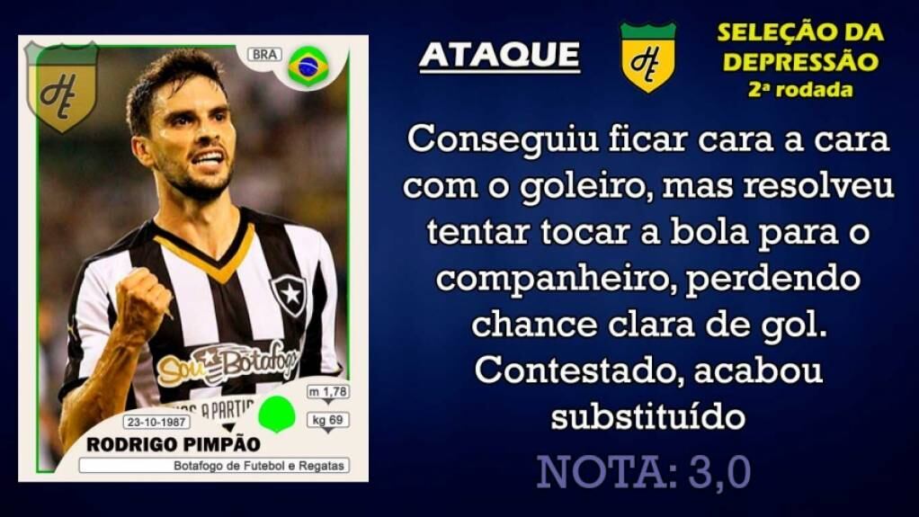 Seleção 2ª rodada
