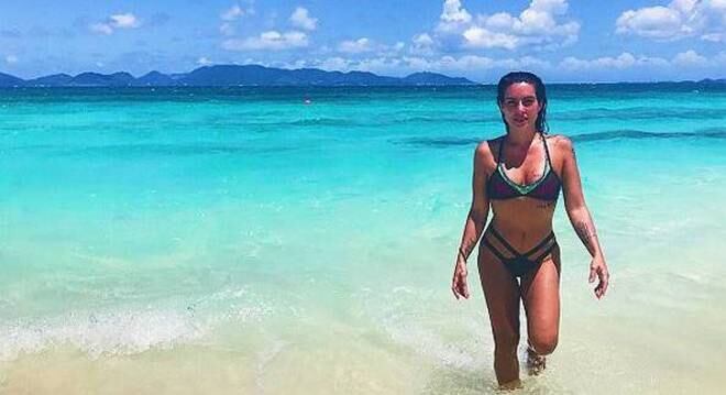 Cleo Pires está em Anguilla