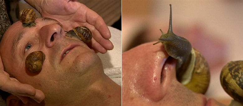 Depois de sucesso no Japão, salão de beleza na Grã-Bretanha inicia tratamento facial com caramujos vivos