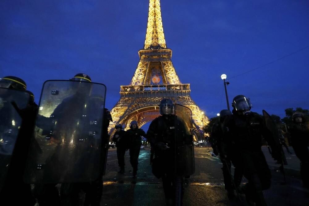 Segurança foi reforçada na Torre Eiffel