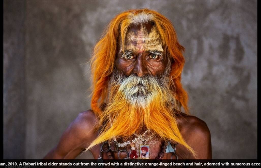 McCurry, hoje com 68 anos, ganhou fama mundial em 1984, quando fotografou uma menina afegã em um campo de refugiados no Paquistão para a revista National Geographic 