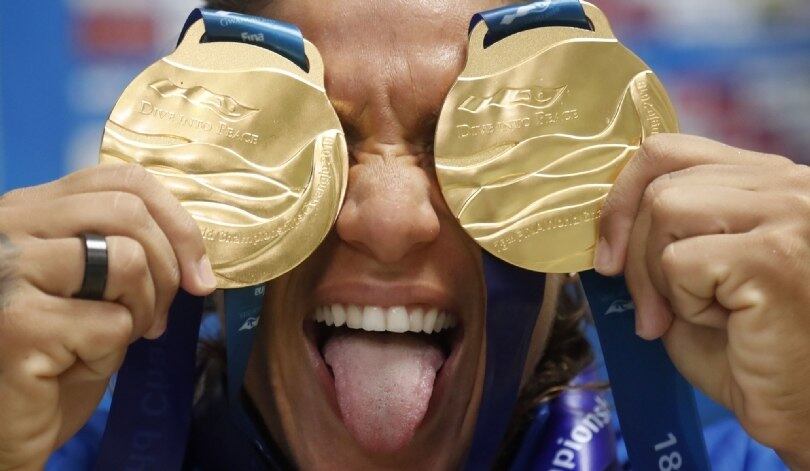 Ana Marcela Cunha, dois títulos consecutivos na Coréia do Sul