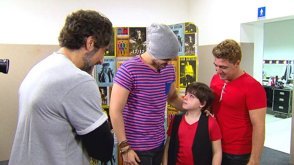 Luan Santana emociona Guilherme em Um Dia Inesquecível